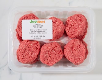 Just FreshDirect 100% Grass-Fed Beef Sliders