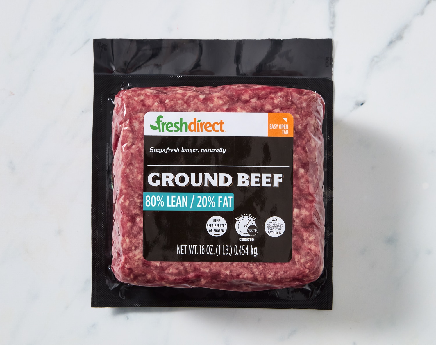 FreshDirect 80% Lean Ground Beef, Fresh, image 2 of 2 slides