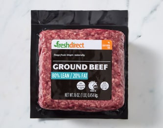 FreshDirect 80% Lean Ground Beef, Fresh