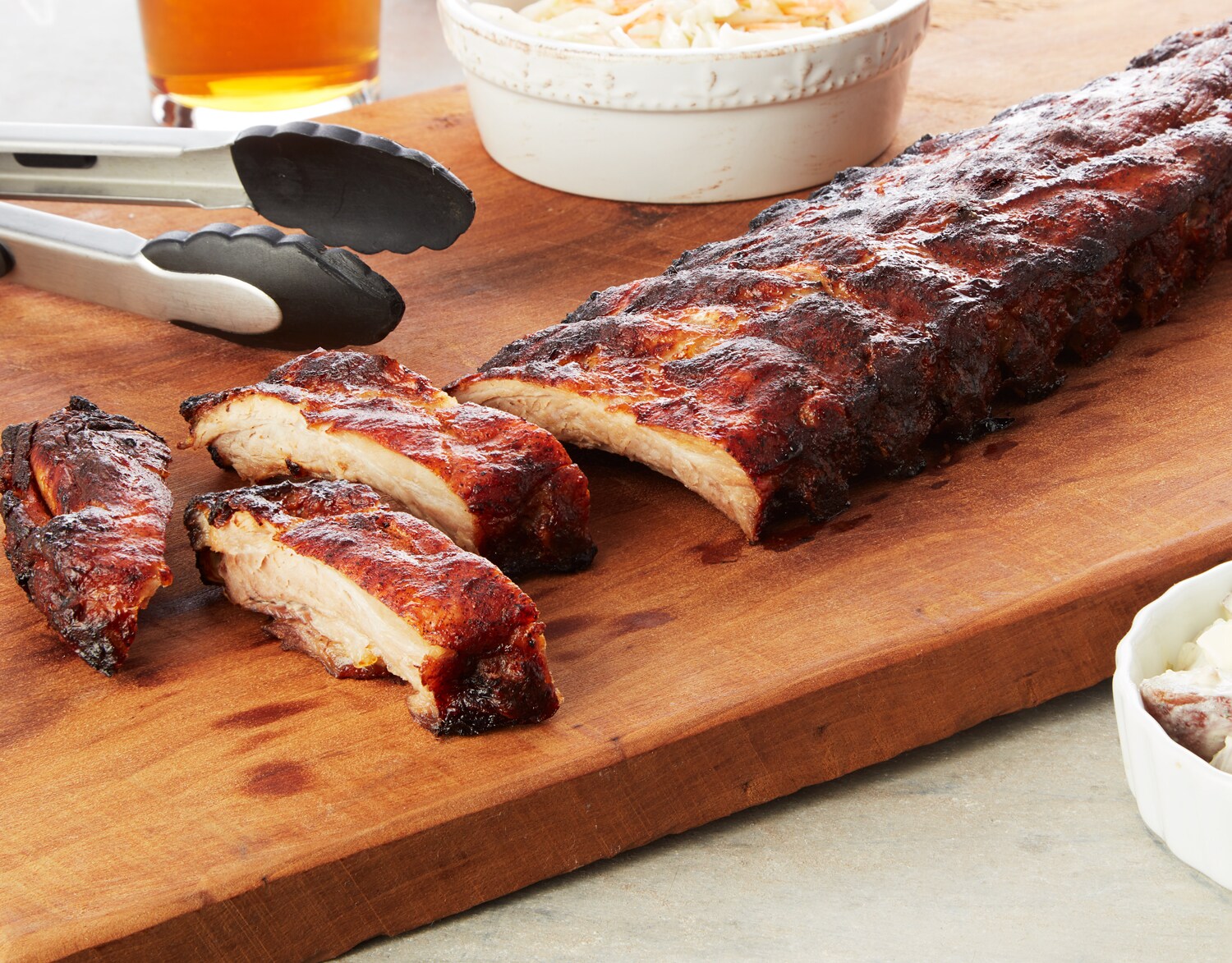 BBQ Seasoned Pork Back Ribs, Raised w/o Antibiotics