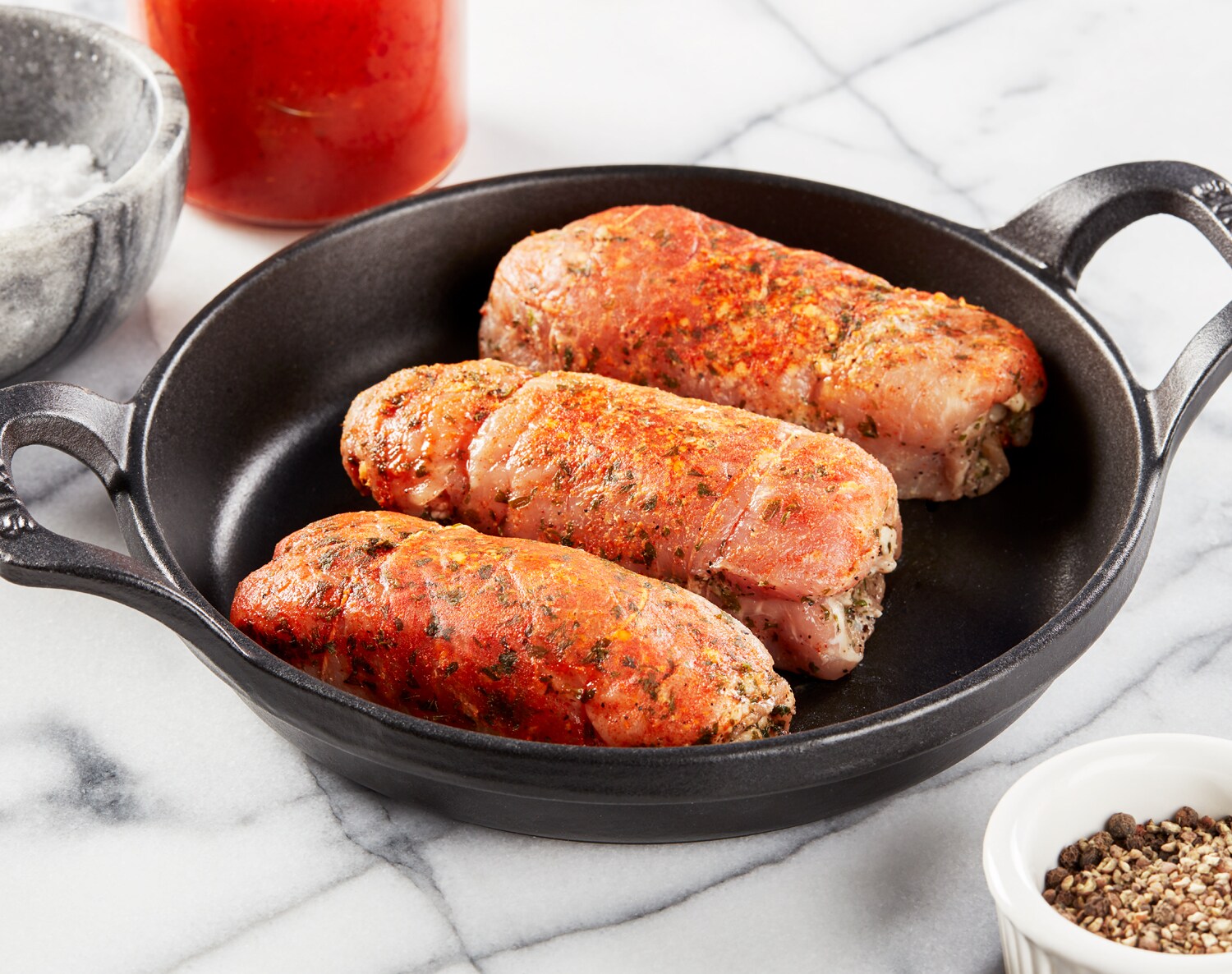 Pork Braciole, Raised w/o Antibiotics, Uncooked