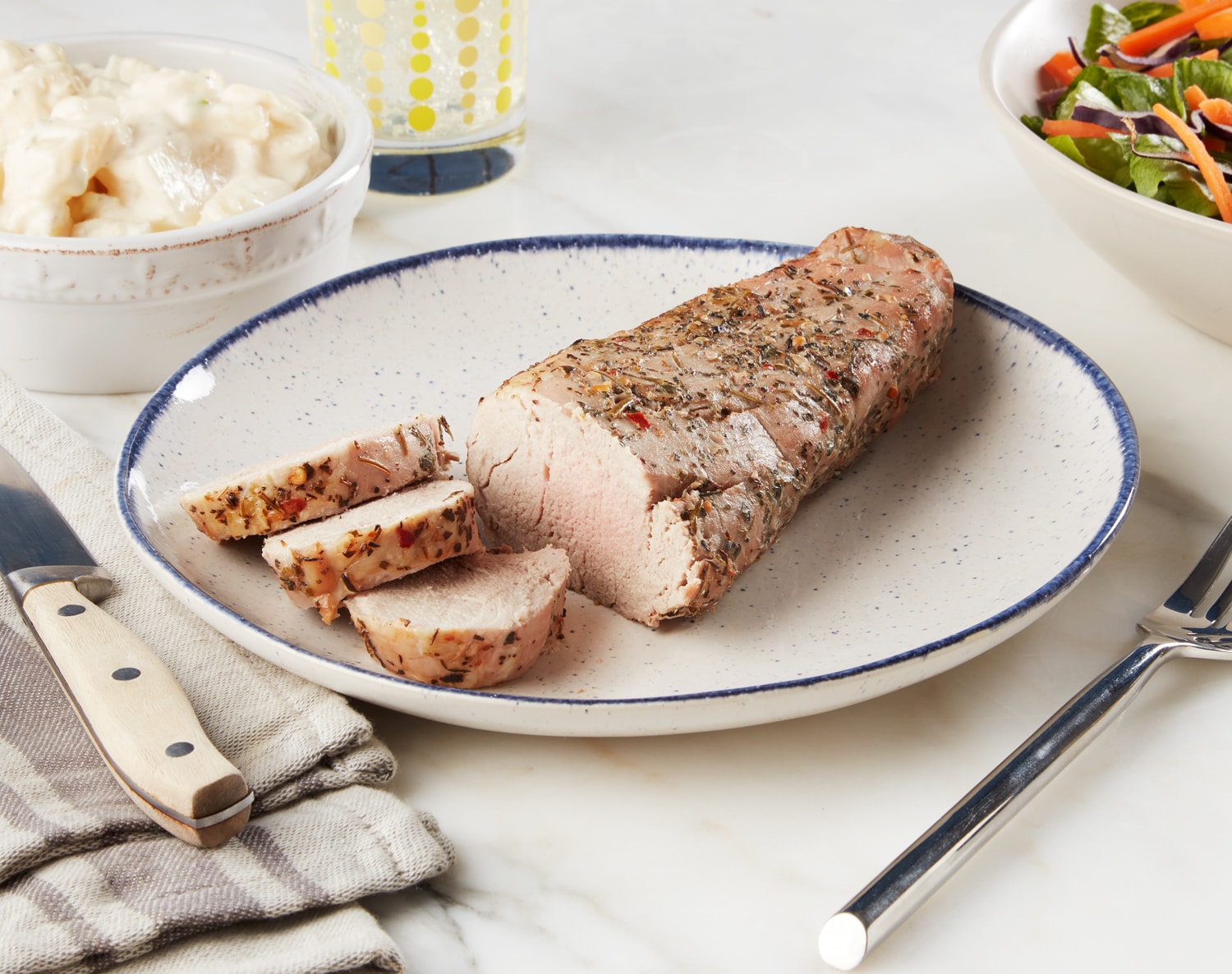 Rosemary, Basil, and Thyme Pork Tenderloin, Raised w/o Antibiotics, Uncooked