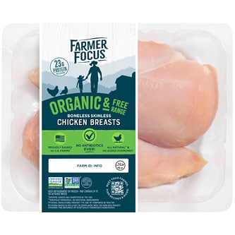 Farmer Focus Organic Boneless Skinless Chicken Breast