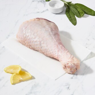 Just FreshDirect Turkey Drumstick, Raised w/o Antibiotics (approx. 1.8 lbs)