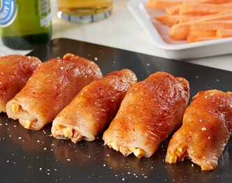 Bacon & Cheddar Chicken Rollups