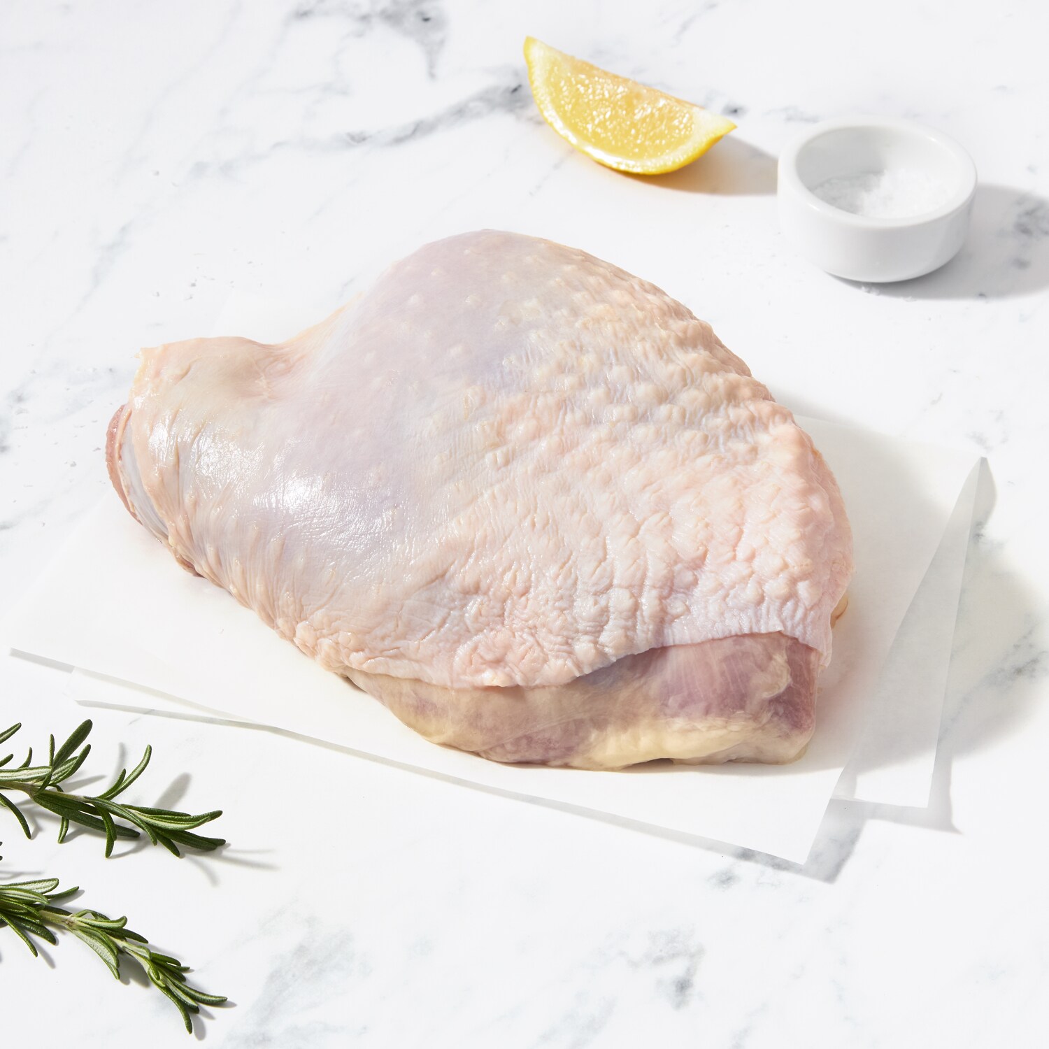 Just FreshDirect Turkey Thigh, Raised without Antibiotics (approx. 2.9 lbs), image 1 of 2 slides