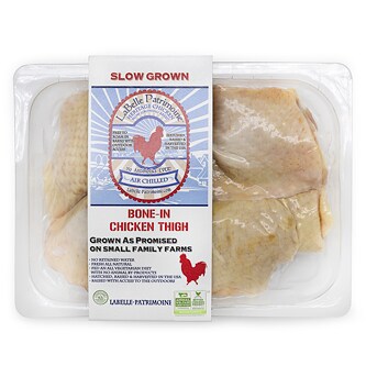LaBelle Patrimoine Bone-In Chicken Thigh, Pasture-Raised, Heritage, Slow-Grown, Air-Chilled