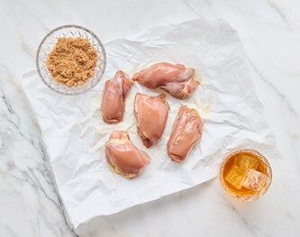 Just FreshDirect Sweet Bourbon Chicken Thigh
