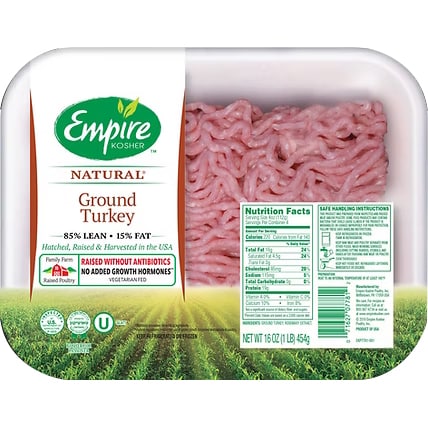 Empire Kosher Natural Ground Turkey