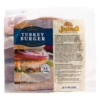 Jaindl Farms Turkey Burgers, Frozen