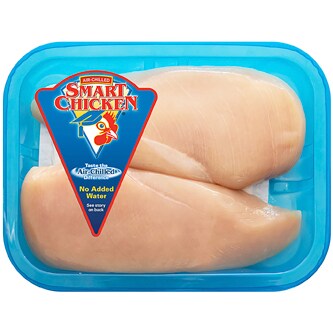 Smart Chicken Boneless Skinless Breasts, Air-Chilled, Raised Without Antibiotics