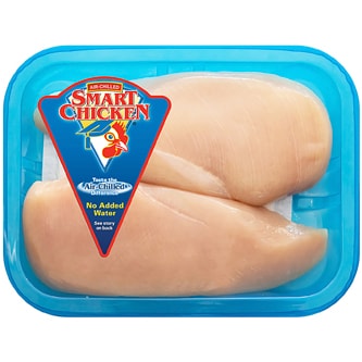 Smart Chicken Boneless Skinless Breasts, Air-Chilled, Raised Without Antibiotics