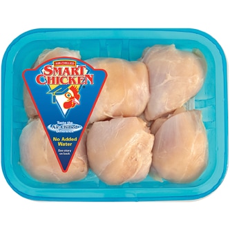Smart Chicken Boneless Skinless Drumsticks, Air-Chilled, Raised Without Antibiotics