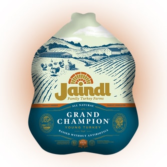 Jaindl Farms Local Whole Turkey, Raised w/o Antibiotics, Thawed (10-16LB)