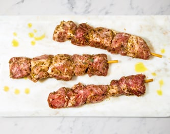 FreshDirect Lemon & Oregano Marinated Pork, Uncooked