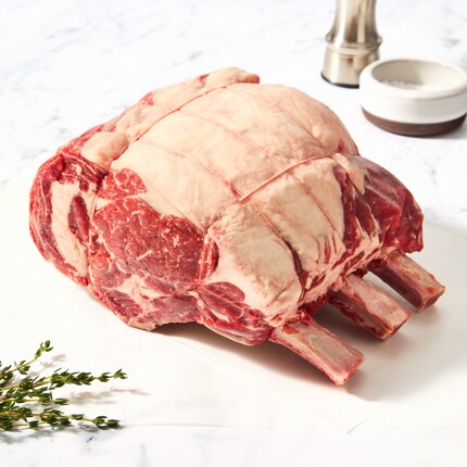 Prime Reserve Local Angus RWA Beef Standing Rib Roast, image 2 of 2 slides