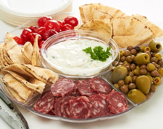 FreshDirect Tzatziki Mezze Platter
