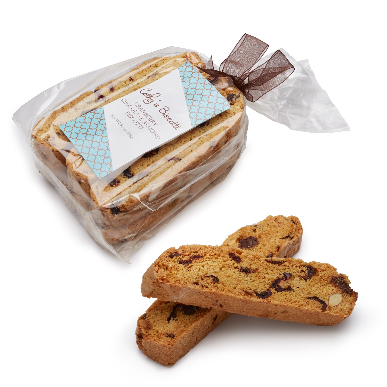 Cathy's Biscotti Cranberry Chocolate Almond Biscotti