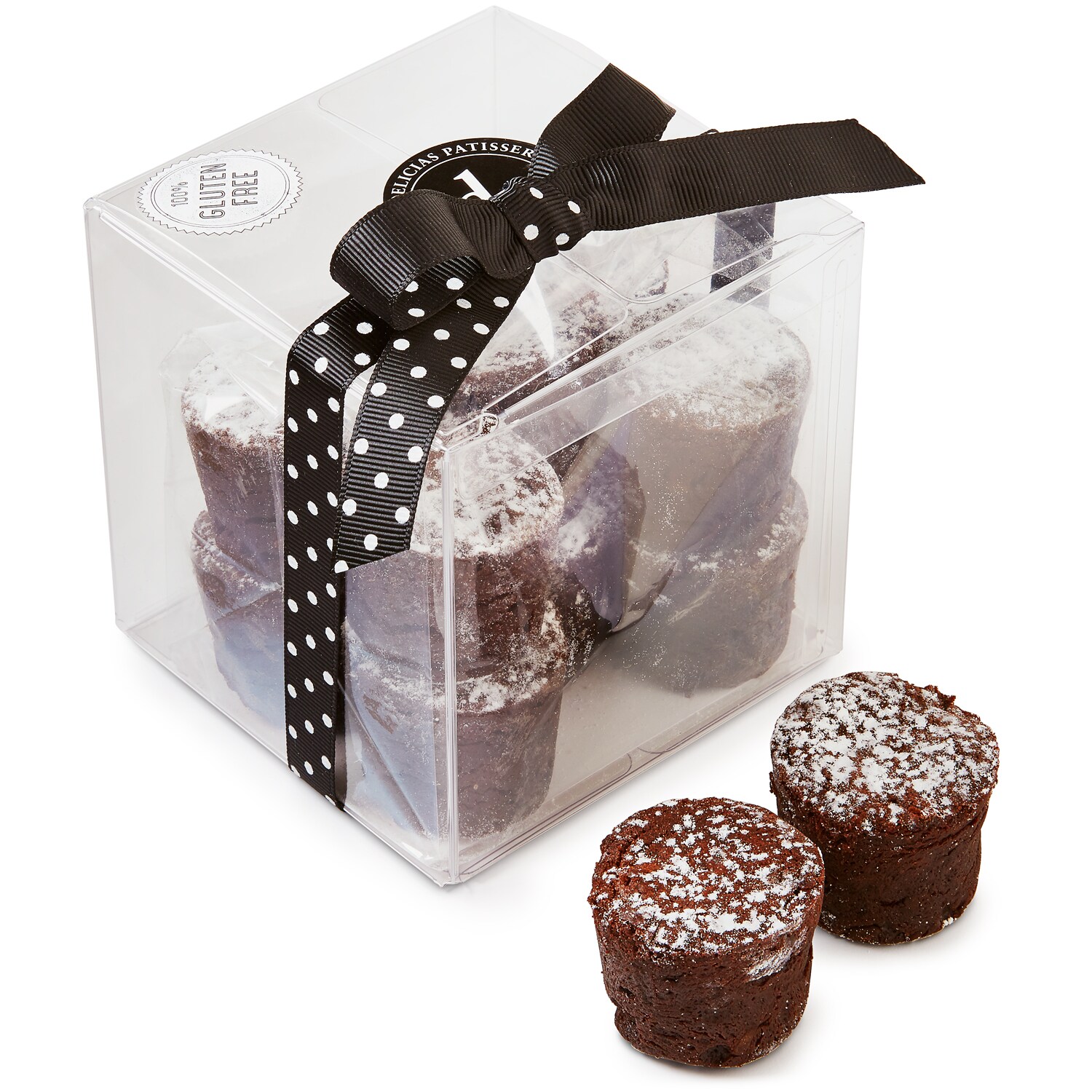 Las Delicias Patisserie Gluten-Free Hot Mini Brownies