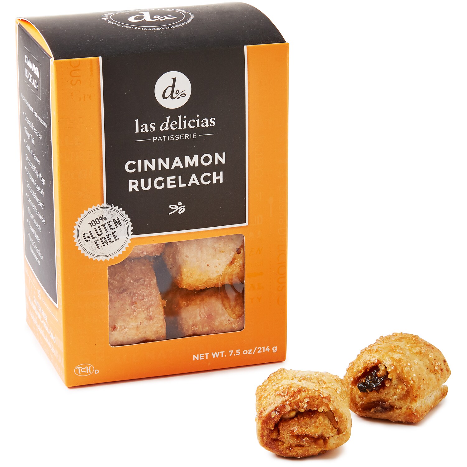 Las Delicias Patisserie Gluten-Free Cinnamon Rugelach
