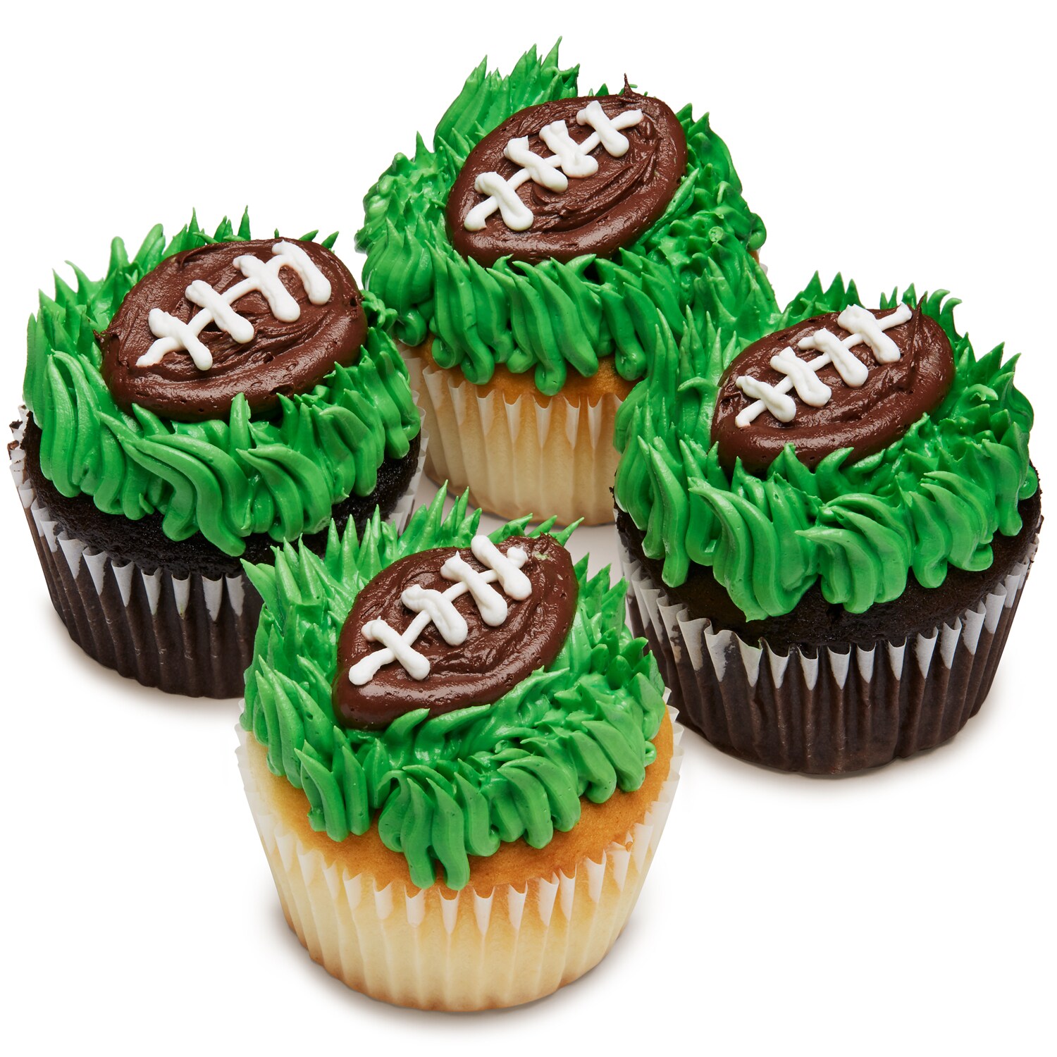 House of Cupcakes Football Cupcakes