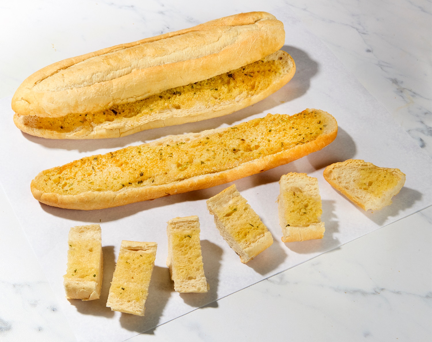 FreshDirect Frozen Garlic Bread Demi-Baguette