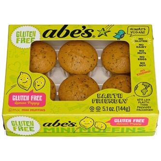 Abe's Gluten Free Lemon Poppy Mini Muffins