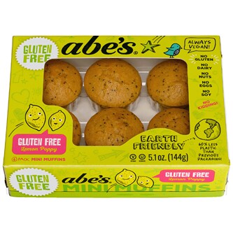 Abe's Gluten Free Lemon Poppy Mini Muffins