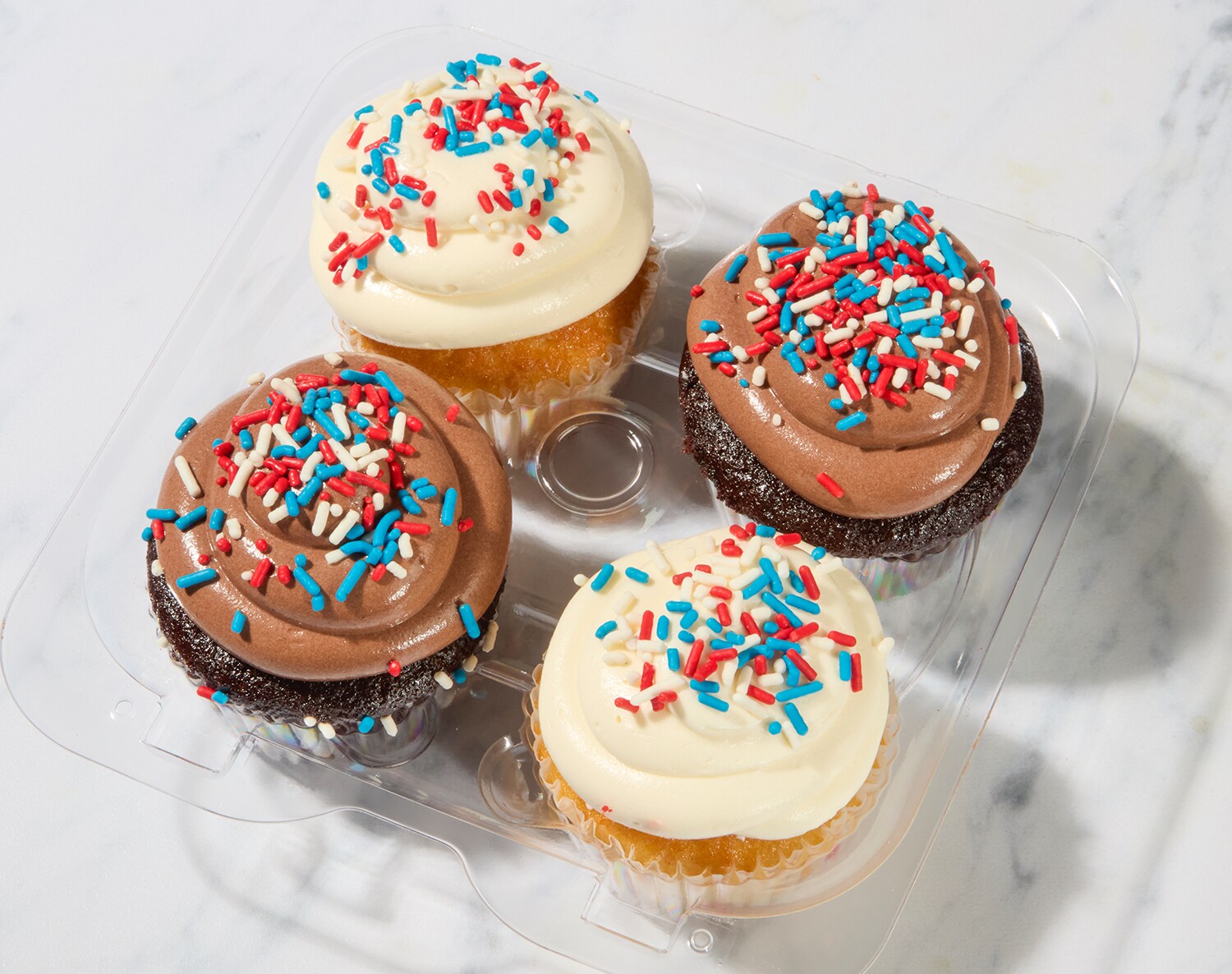 FreshDirect Patriotic Cupcakes
