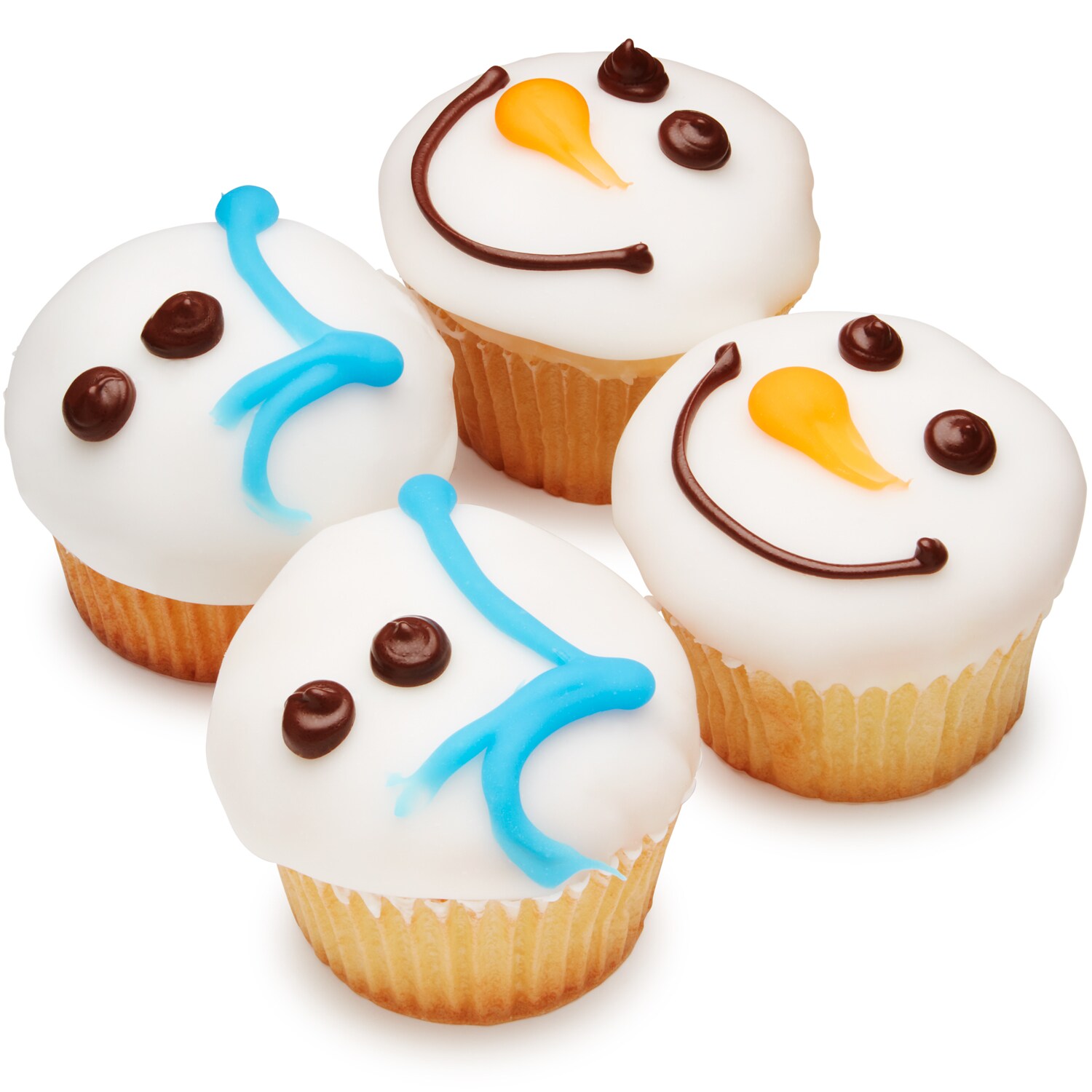 FreshDirect Snowman Cupcakes