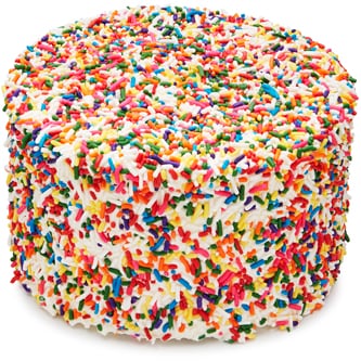 FreshDirect Rainbow Sprinkle Cake