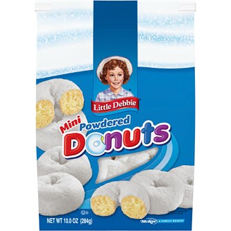 Little Debbie Mini Powdered Donuts