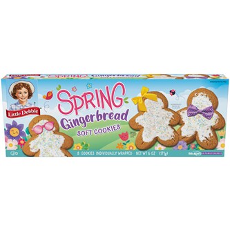 Little Debbie Christmas Gingerbread Soft Cookies