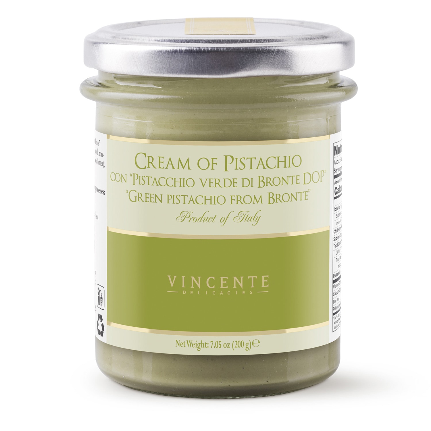 Vincente Cream of Pistachio