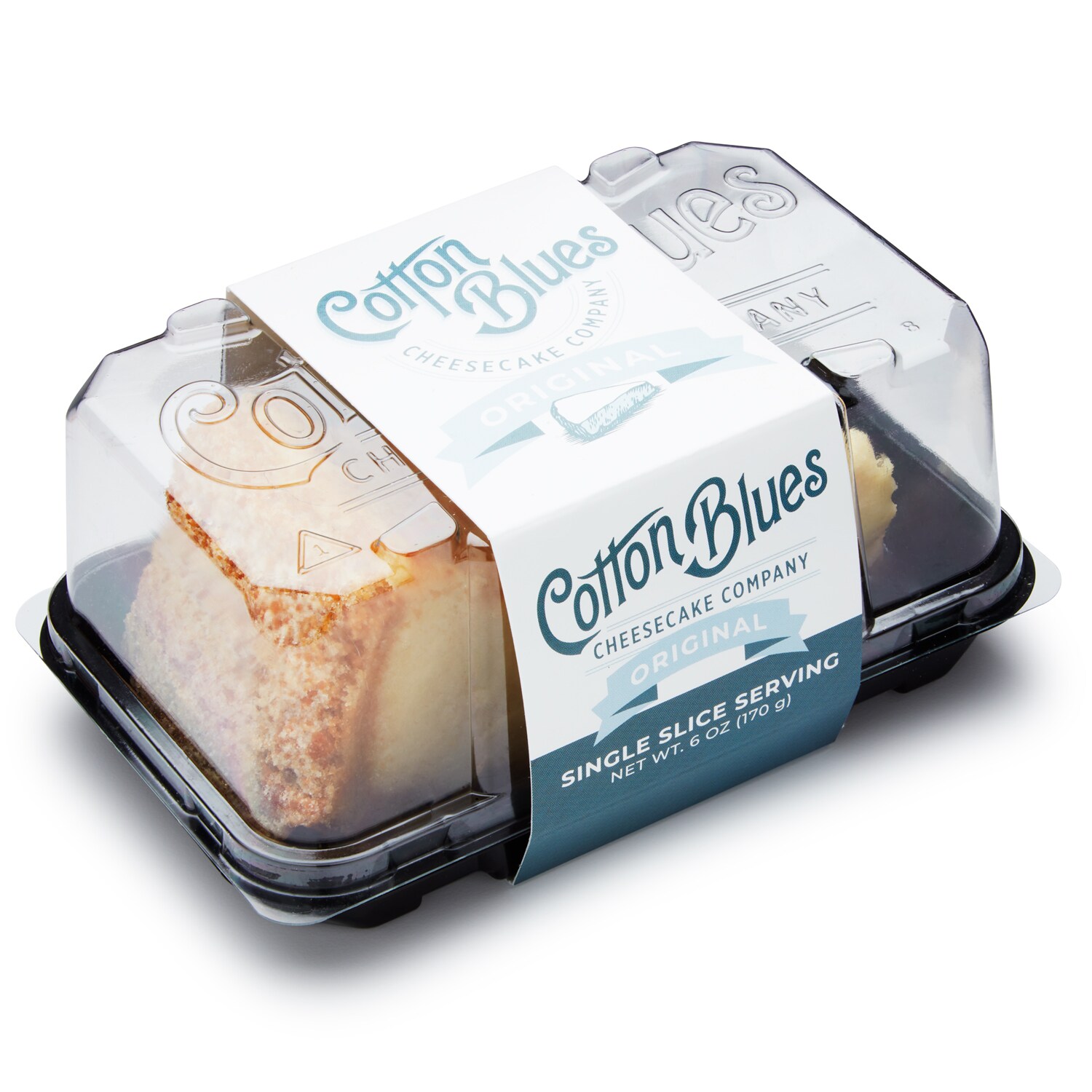 Cotton Blues Cheesecake Slice, Original, Frozen