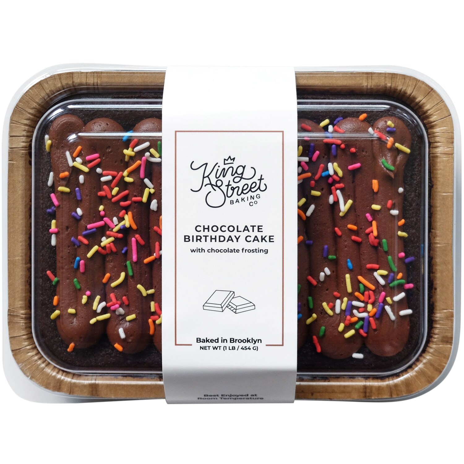 King Street Baking Co. Chocolate Birthday Cake, Frozen