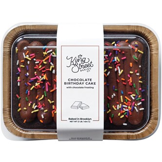 King Street Baking Co. Chocolate Birthday Cake, Frozen