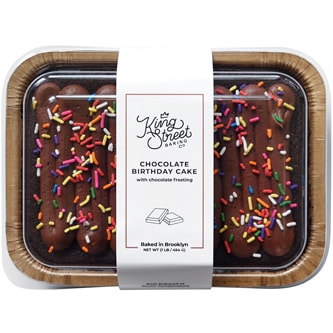 King Street Baking Co. Chocolate Birthday Cake, Frozen