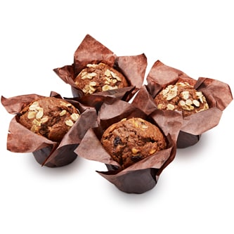 The Bread Gal Bakery Muffins, Raisin Oat Bran
