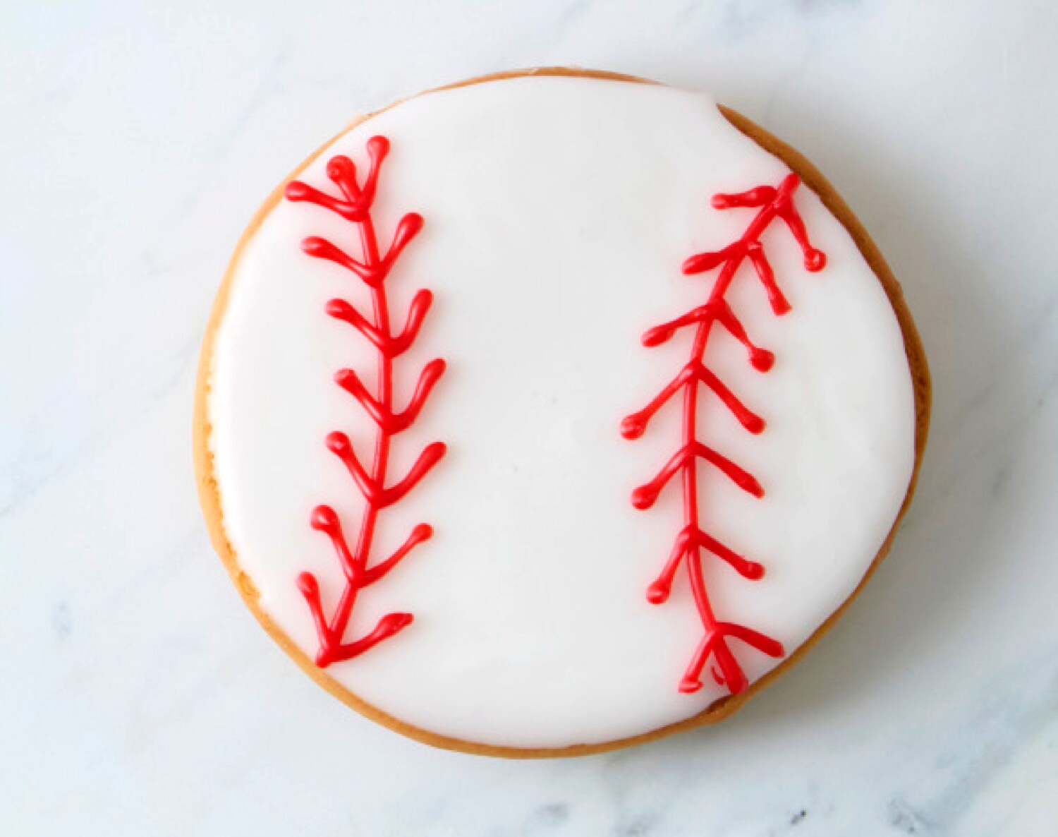 FreshDirect Baseball Cookie, Large