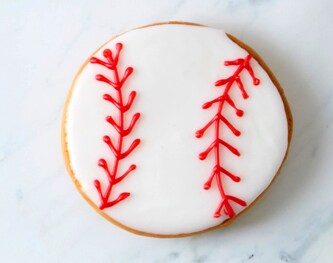 FreshDirect Baseball Cookie, Large