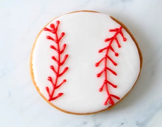 FreshDirect Baseball Cookie, Large