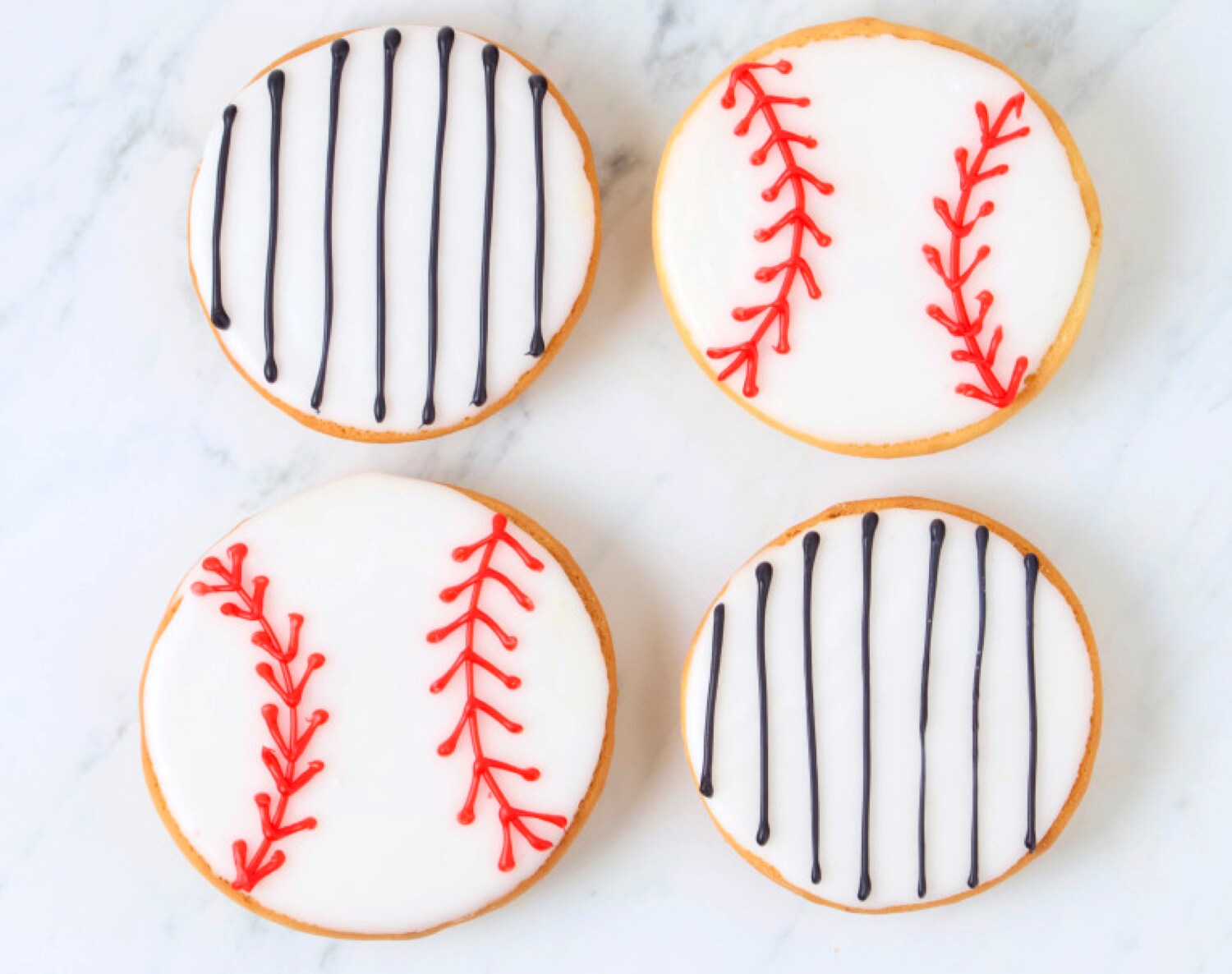FreshDirect Baseball Cookies, Variety Pack