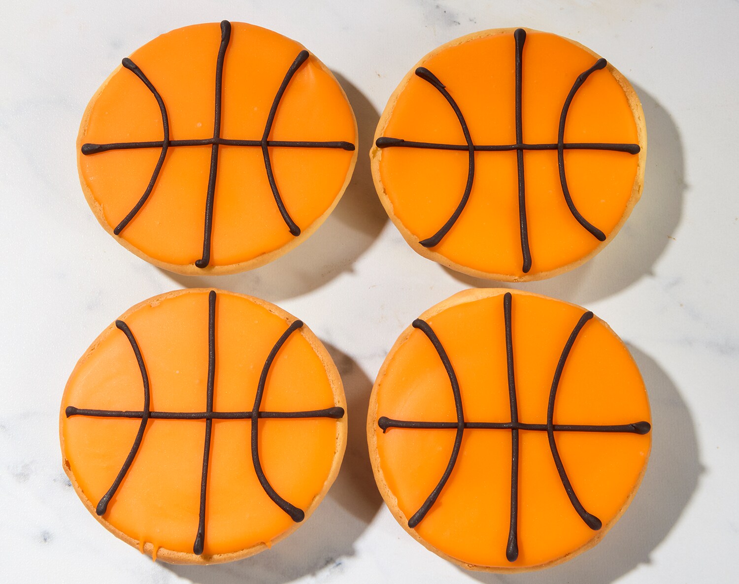 FreshDirect Basketball Cookies, 4-Pack