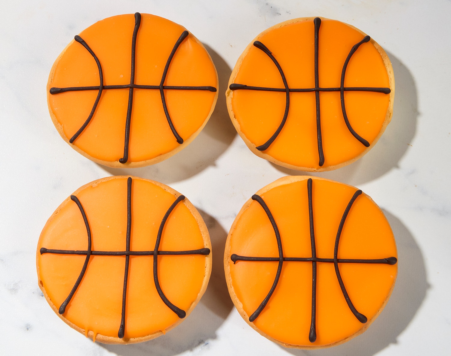 FreshDirect Basketball Cookies, 4-Pack