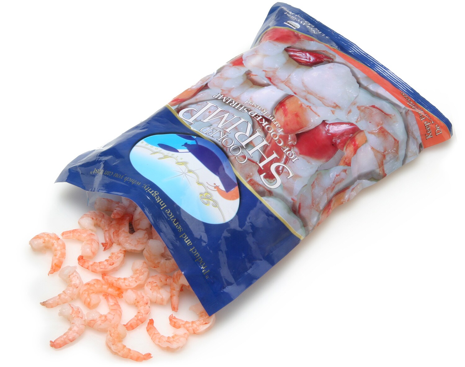 Cooked Farm-Raised Shrimp, Cleaned, 91-110/lb, Frozen