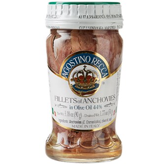 Agostino Recca Fillets of Anchovies in Olive Oil