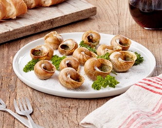 Escargot with Garlic Parsley Butter, Frozen