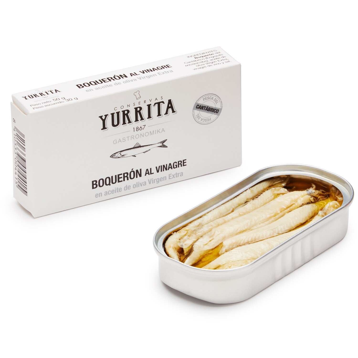 Yurrita Boquerones in Vinegar