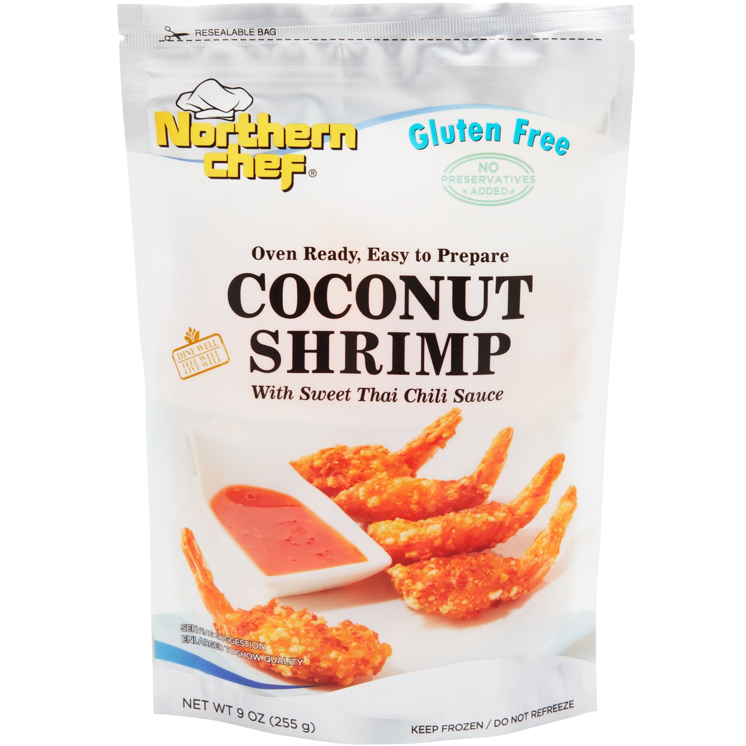 Northern Chef Coconut Shrimp with Thai Sweet Chili Sauce, Frozen